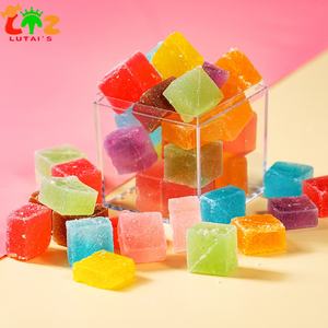 Caramelos de goma de frutas con gema de ámbar, populares en internet, de alto valor, controlados por voz, de azúcar, hechos a mano, en rodajas masticables, con diseño creativo de diamante - Product Image 1