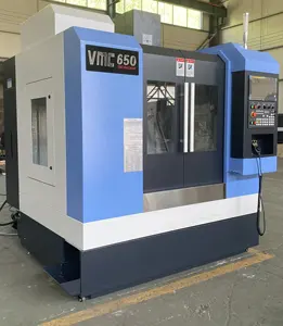 Fresadora CNC Centro de mecanizado Fresadora CNC VMC650 Precio de fábrica Alta precisión Alta velocidad Metal 4 ejes Jiangsu Single 24