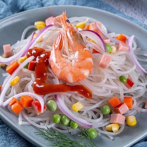 Nouilles sèches au konjac à haute teneur en fibres sans gluten à faible teneur en calories pâtes instantanées végétariennes adaptées aux diabétiques emballées sac de 80g - Product Image 4