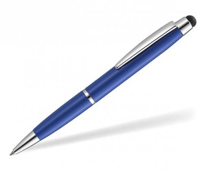 2 in 1 Stylus Touch Screen Twist Metal Ballpoint <b>Pen</b>, Rubber Coated Dual Function <b>Tablet</b> Phone Stylus <b>Pen</b> Custom Logo Business - Product Image 2
