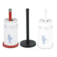 Porte-rouleau de papier toilette debout YOTO support de papier de stockage de tissu vertical pour Table à manger cuisine salle de bain Table de cuisine