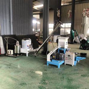 Extrusora de Alimento para Peces de 100-300 kg/H para Uso Agrícola, Máquina de Fabricación de Alimento Flotante para Peces y Línea de Producción de Alimento para Peces - Product Image 1
