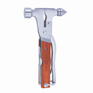 Outdoor safety hammer, multi-functional pliers and axe combination <b>tool</b>, window breaker, household stainless steel camping - Product Image 5