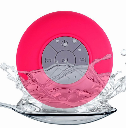 Home Bathroom Waterproof for V4.2 Speaker with Suction Cup 5-10W Output Built-in Microphone for Computer & Mobile Phone