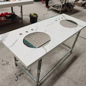 New Design Sintered Stone Kitchen Countertop with Modern Design Hotel Use Cheaper and More Durable Than Quartz Stone - Product Image 2