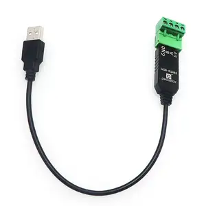YJL RS485 zu USB-Adapter Konverter unterstützt Win98 2000 XP Win7 Win10 Vista USB-Verlängerungskabel Computer-Kabel-Anschlüsse