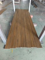 Planches de terrasse en WPC, grain de bois en relief 3D, planches composites en bois et plastique pour l'extérieur, revêtement de sol