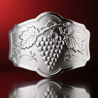 Autocollant d'emballage en aluminium 3D personnalisé de qualité supérieure, holographique, écologique, imperméable, avec logo, adhésif puissant, impression HD durable, bière