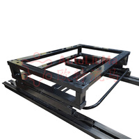 AutoLiuMa 2.47m Rail coulissant intérieur de voiture Glissières de siège pour camping-car Rail de siège de voiture Glissière de réglage Rails de sol pour sièges de camping-car