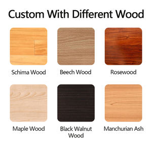 360 ° Miroir d'observation <span class=keywords><strong>de</strong></span> débit réfléchissant à base rotative en bois avec barre magnétique pour machine à café expresso <span class=keywords><strong>de</strong></span> barista - Product Image 4