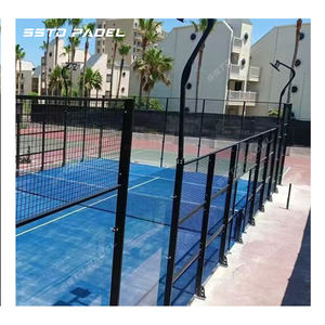 SSTD Classic Cancha <span class=keywords><strong>Padel</strong></span> Court Nuevo diseño Color negro Outdoor Classic <span class=keywords><strong>Padel</strong></span> Cancha de tenis - Product Image 3