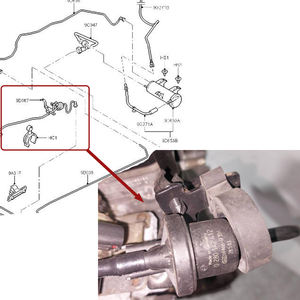 9BV000007AA 3M519D289 1429660 0280142412 nouveau solénoïde de soupape à vide pour Ford Focus C-MAX MK3 (DYB) <span class=keywords><strong>Volvo</strong></span> V50 C30 <span class=keywords><strong>S40</strong></span> Mazda 5 3 I - Product Image 3