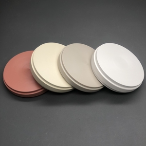 Zirdent PEEK Matériau de Restauration Dentaire Implantée en Résine CAD/CAM Classe II Certifié ISO13485/CE Rose pour Équipement Dentaire - Product Image 2