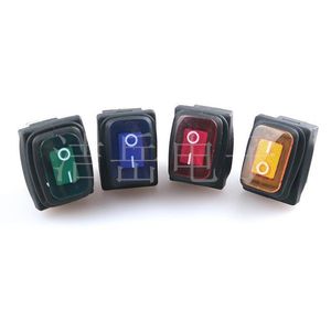 Interruptor Basculante KCD1-101 6A 250V IP65 Encendido/Apagado con Terminal de Tornillo para Uso en Equipos Industriales - Product Image 3