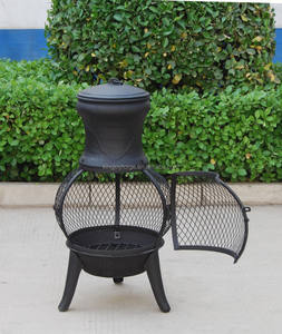 屋外ミニ鋳鉄チミネア/鋳鉄チミネア - Product Image 5