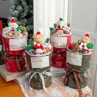 Ornements de Noël en crochet, poupées en peluche, bouquets, cadeaux d'anniversaire parfaits pour les petites amies, produits finis, fleurs