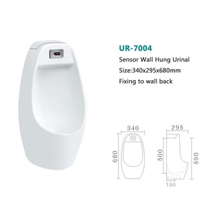 Góc công cộng cao cấp treo tường sứ BồN TiểU tự động tuôn ra cảm biến nơi để tiểu - Product Image 2