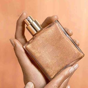 Free Sample <strong>Professional</strong> Makeup Born to <strong>Glow</strong> Liquid Illuminator Bronze Body Shimmering Oil - Product Image 2