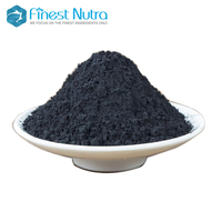 Poudre de charbon de bambou de qualité alimentaire, comestible