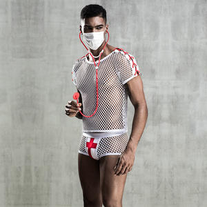 New Style Men Sexy Lingerie Set Adult Carnival Party <span class=keywords><strong>Costume</strong></span> Cosplay intimo Sexy alla moda <span class=keywords><strong>da</strong></span> uomo - Product Image 1