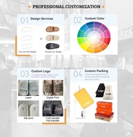 Sandales compensées BreezeStep Fashion pour femme, confortables, avec semelles épaisses en EVA et logo