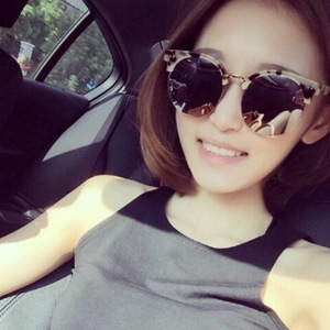 Maidis Patterned Sunglasses Gold Frame UV400 Unisex Sunshades - Product Image 2