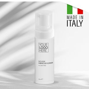 Espuma Limpiadora Facial de Alta Calidad con Hibisco, Espuma Abundante para el Rostro, Cuidado de la Piel Italiano OEM - Product Image 2