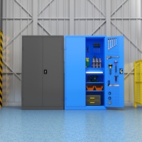 Armoire de rangement d'outils OEM professionnelle en acier laminé à froid à 1 tiroir pour mécanicien