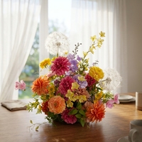 Centre de table de mariage personnalisé 2027, fleurs sauvages artificielles, boule de fleurs de pissenlit de 30 cm pour allée de mariage.