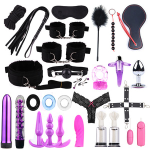 ชุดผลิตภัณฑ์ SM Fun 25 28 34 ชิ้น ชุดปลั๊กเสียบก้น แส้ สำหรับการฝึก - Product Image 3