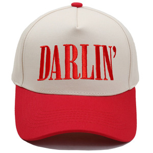 Topi Trucker Retro Baru Custom Bordir 3D Katun Murni Topi Baseball Unisex Pinggiran Melengkung Musim Panas Jaring Paduan Warna - Product Image 4
