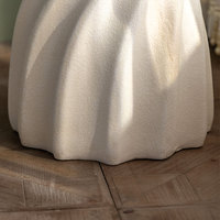 Table basse vintage de style romain 2026 pour l'extérieur et l'intérieur avec un matériau durable en oxyde de magnésium pour la salle à manger et l'hôtellerie