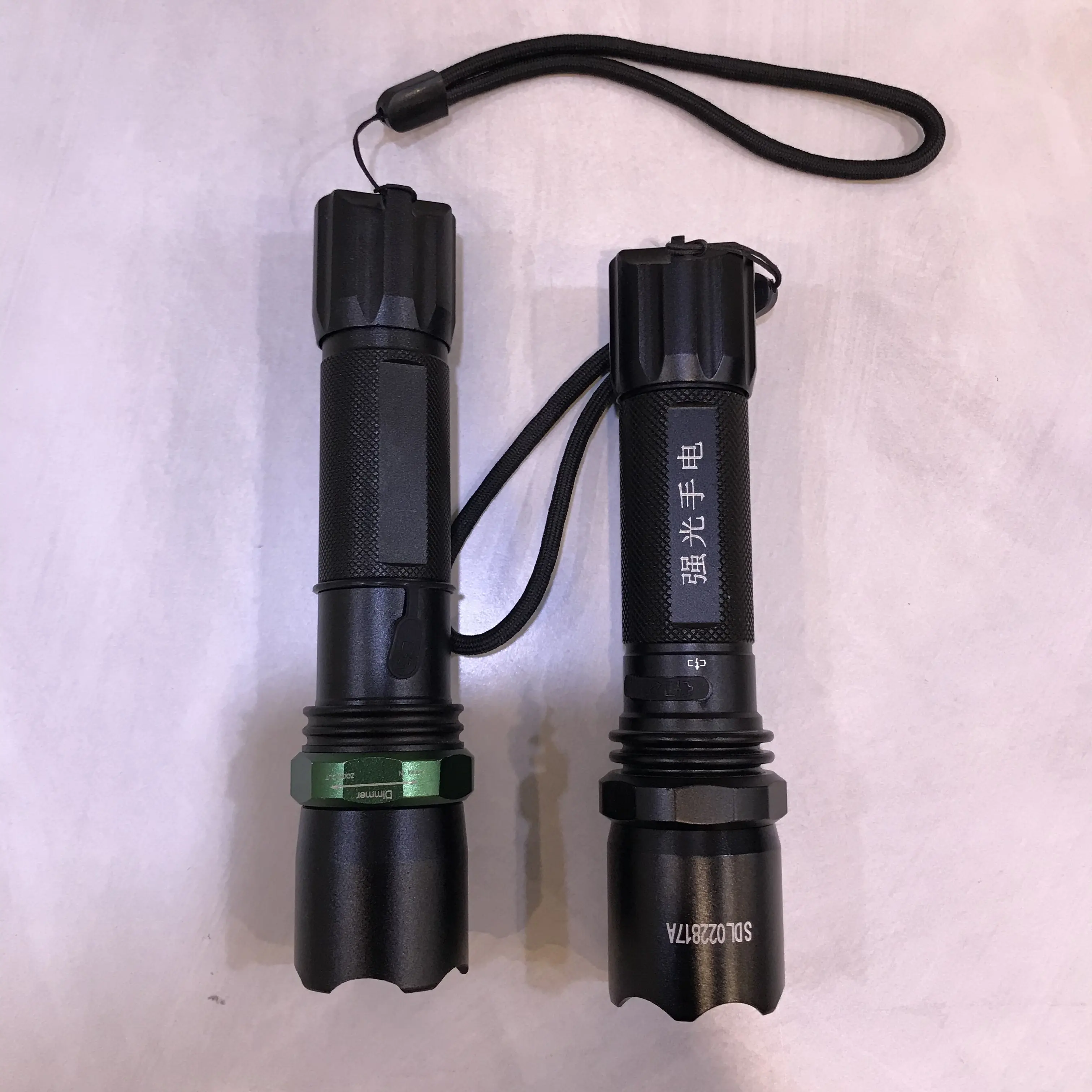 High quality portable hidden rechargeable LED tactical flashlight