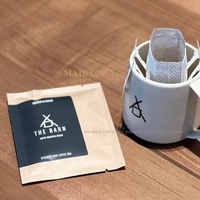 Vente en gros de papier d'aluminium personnalisé de 10*12.5cm filtre goutte à goutte de café vide debout sacs de café suspendus d'oreille