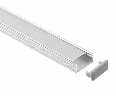 16X6 Mm Fabriek Direct Leveren Led Lineaire Aluminium Profiel Aangepaste Garderobe Keukenkast Extrusie Kanaal