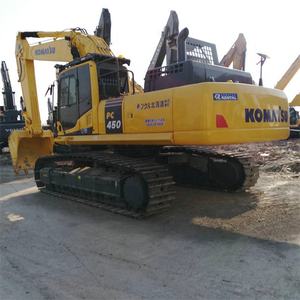 Excavadora de orugas Komatsu PC450 superpotente, 45 toneladas, potencia nominal de kW, motor de gran cilindrada de 257kW, excavadora usada en el PC450-8R - Product Image 2