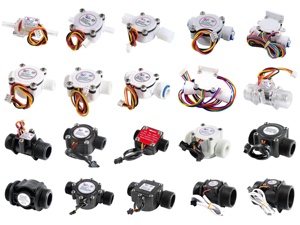 G1/2 "hiệu ứng Hall lỏng nước kiểm soát dòng chảy chuyển đổi lưu lượng kế Counter Meter cho tạo độ ẩm nước quả tắm Máy nước nóng - Product Image 4