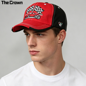 Gorra de Béisbol Estructurada de 6 Paneles con Logotipo Personalizado, Venta al Por Mayor, Bordado de Coche de Carreras, Visera Desgastada, Gorra de Dos Tonos, Fabricante - Product Image 2