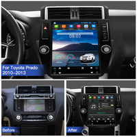 Radio Multimedia para Auto con Android 14 de 12.1'' para Toyota Land Cruiser Prado 150 2010-2013, Reproductor de Video, Navegación GPS, Estéreo, Carplay