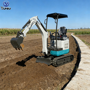 Mini-excavatrice sur chenilles certifiée CE, capacité 1,5-2 <span class=keywords><strong>tonnes</strong></span>, avec moteur EPA, pompe à moteur haute efficacité et composants essentiels de boîte de vitesses - Product Image 6