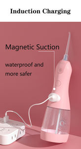 Irrigador de <span class=keywords><strong>agua</strong></span> eléctrico con 4 accesorios, máquina irrigadora <span class=keywords><strong>bucal</strong></span> inalámbrica, <span class=keywords><strong>limpiador</strong></span> de dientes - Product Image 3