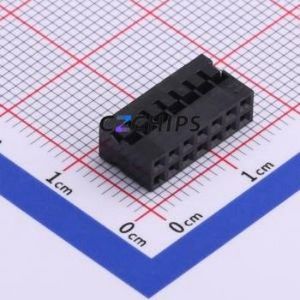 HX20011-2x7YS Housing (Wire-to-Board / Wire-to-Wire) P=2mm Connector ( Jack Structure: 2x7P )( Pitch: 2mm )( Row Spacing: 2mm ) - Product Image 2