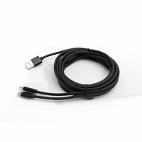 Câble de charge 2 en 1 pour Xbox Series X S, PS5, Nintendo Switch, cordon de charge de 3 mètres, accessoires de jeu