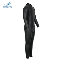 Combinaison de plongée en néoprène 3 mm pour homme, coutures invisibles, chaude et imperméable, pour le triathlon