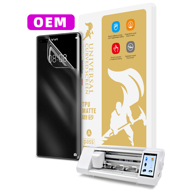 Customized Hydrogel Tpu Clear Matte Screen Protector Cut Mobile Phone Film for Cutting Machine