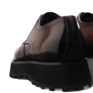 รองเท้าหนังแท้ผู้ชายแบบอ็อกซ์ฟอร์ดสุดหรู - รุ่นใหม่ปี 2025 กันน้ำ ระบายอากาศ พื้นรองเท้ากันลื่น พื้นรองเท้าด้านในนุ่ม สำหรับงานแต่งงาน - Product Image 4