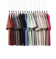 RUICHI Custom Unisex 100% katoenen 300gsm crew neck effen shirts voor heren in de zomer