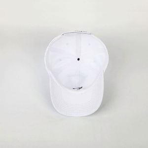 Gorra de Béisbol Personalizada Profesional de 6 Paneles para Adultos Unisex, Sin Estructura, Blanca, de Secado Rápido, de Poliéster, con Bordado y Cierre de Velcro - Product Image 6