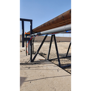 Fully Automatic Enclosed Oil Pipe Cleaning Machine with Water System - Product Image 1