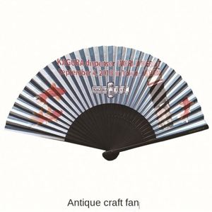 White Custom DIY Bamboo <b>Hand</b> <b>Fan</b> Painted Printed Logo Personalized Wedding <b>Hand</b> Held Portable Blank Paper <b>Fan</b> - Product Image 5